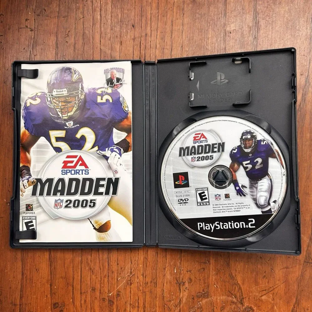 Madden NFL 2005 - PlayStation 2 PS2 - Complete with Manual - Tested
